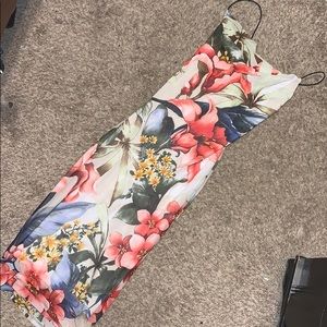 Criss cross sexy summer dress